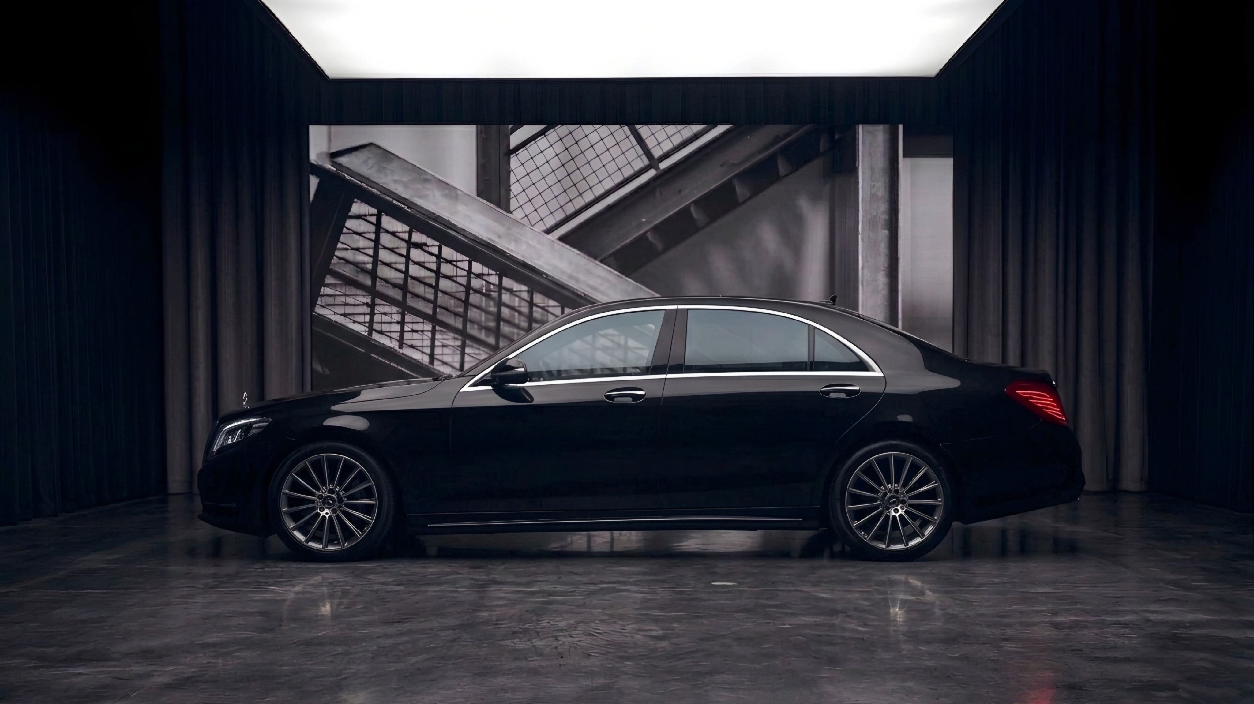 S-Class 222 Back